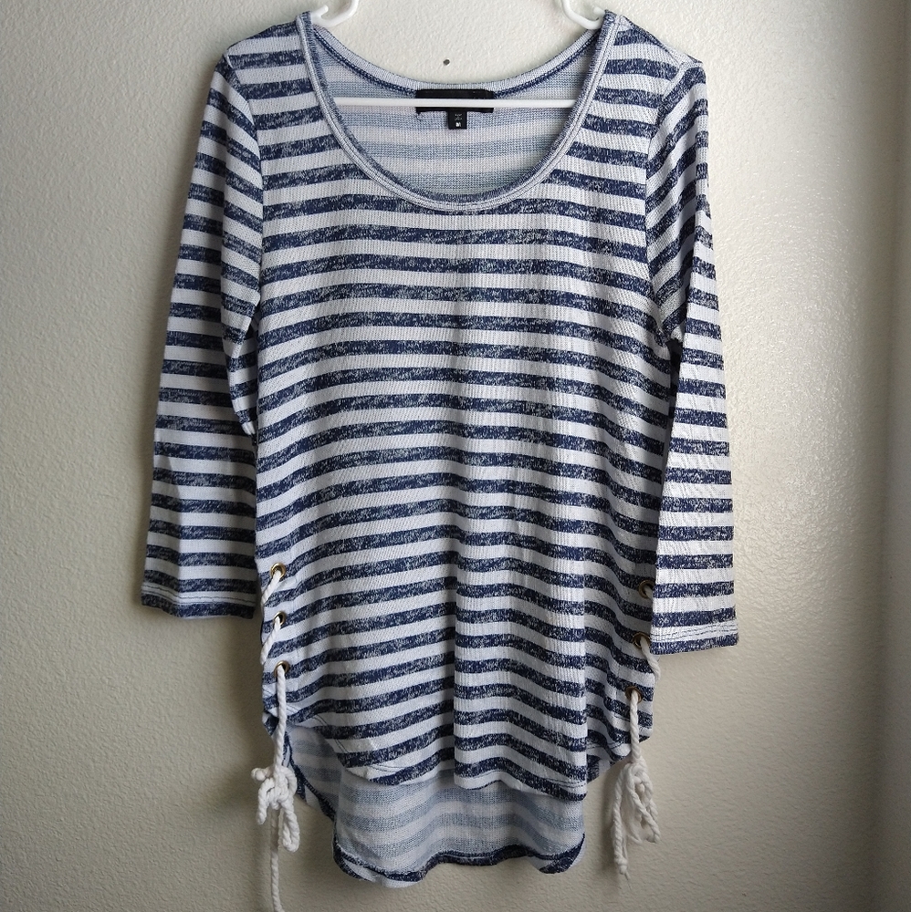 ✨ Striped Long Sleeve Nautica Style Tunic